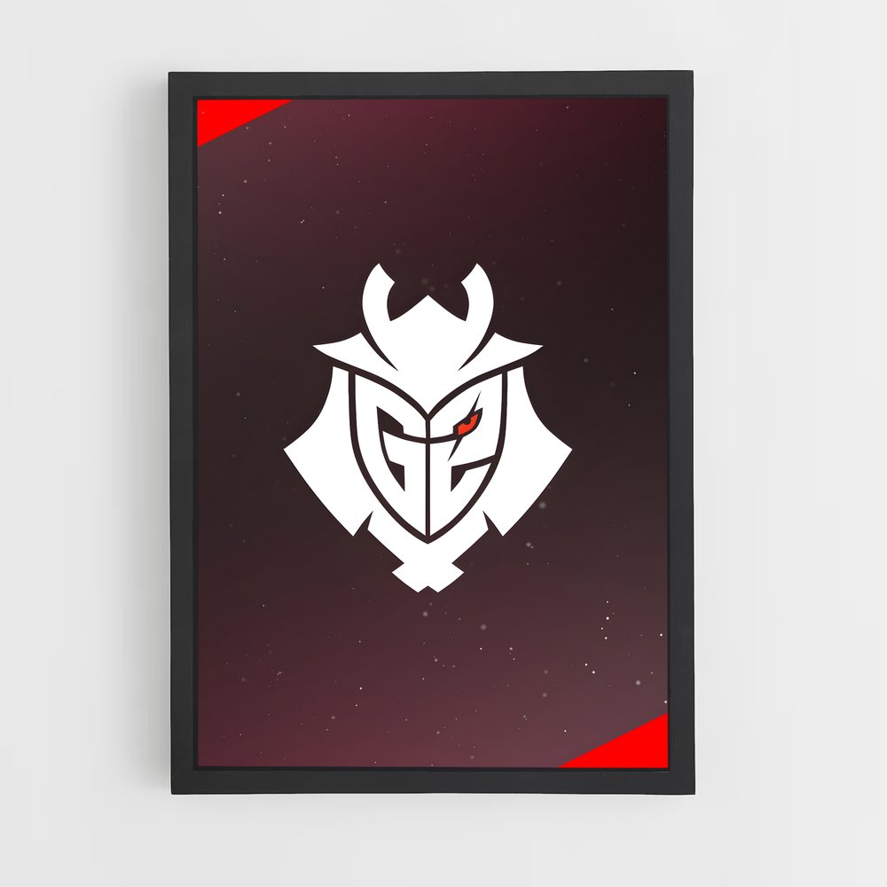 Poster G2 Legends – affiche Esports (vue 2)
